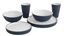 Picture of GALA 2 PERSON DINNER SET NAVY NIGHT